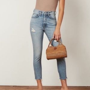 NWOT Boyish Billy Taxi Driver Cropped Skinny Jeans